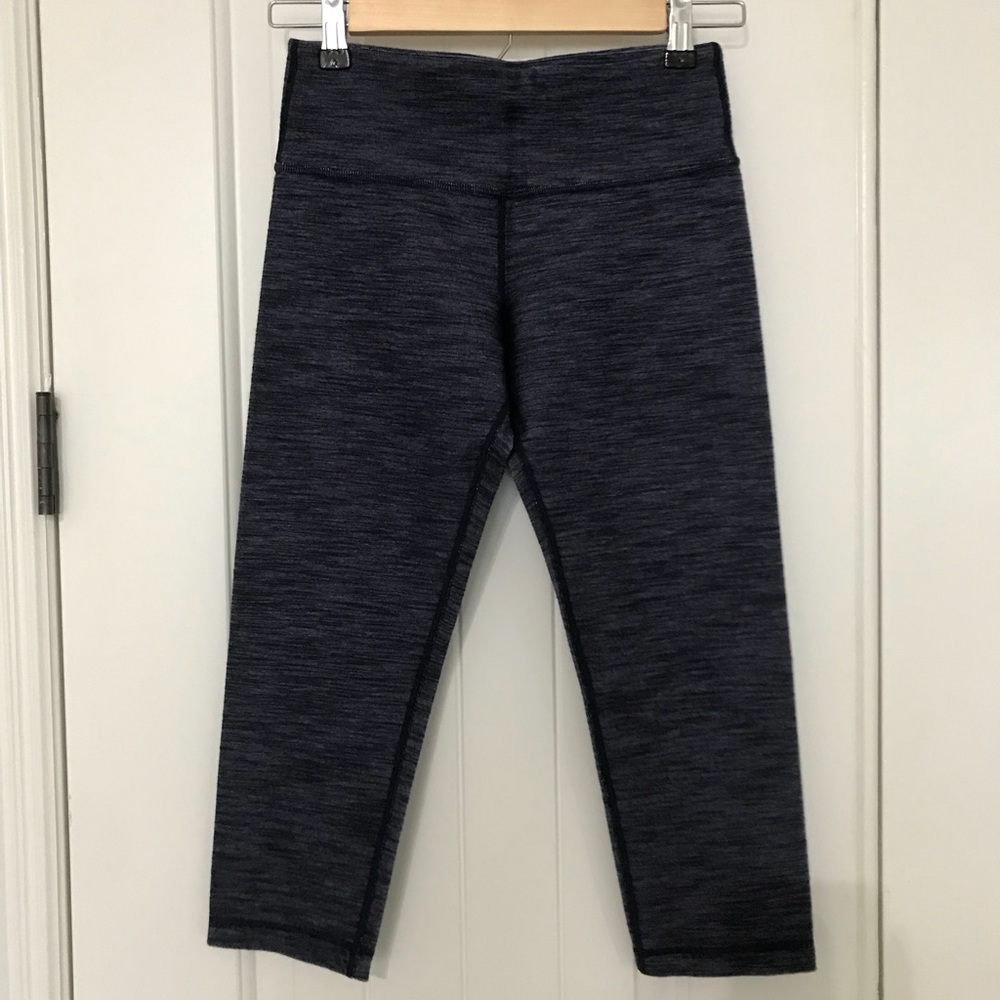 NWOT Lululemon Denim Slub Capri